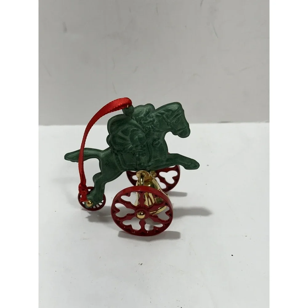 Hallmark Ornament 1997 Santa Turn of Century Parade 3rd Series Die Cast No Box